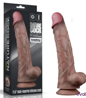 لعبة جنسية هجينة فائقة الطبقات مزدوجة الطبقات من لوفتوي، طولها 30 سم