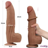 lovetoy-31-cm-cift-katmanli-kayar-derili-melez-dildo-1